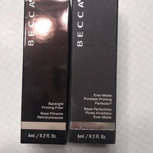 Becca backlight primer & Evernote poreless primer